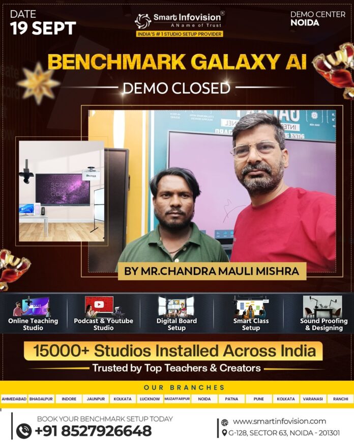 : Benchmark Galaxy AI Live Demo in Noida