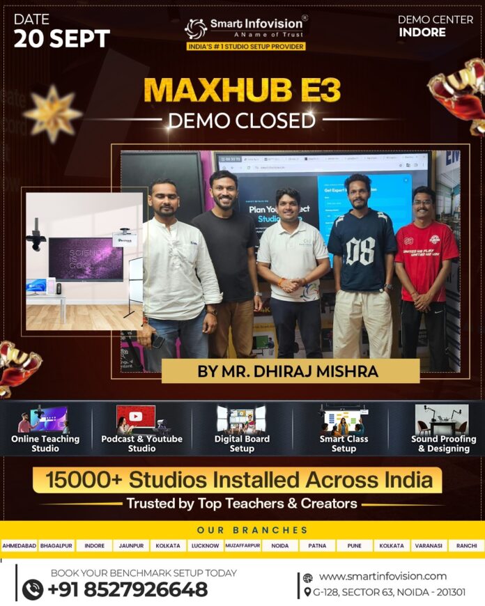 MaxHub E3 Live Demo MaxHub E3 Live Demo