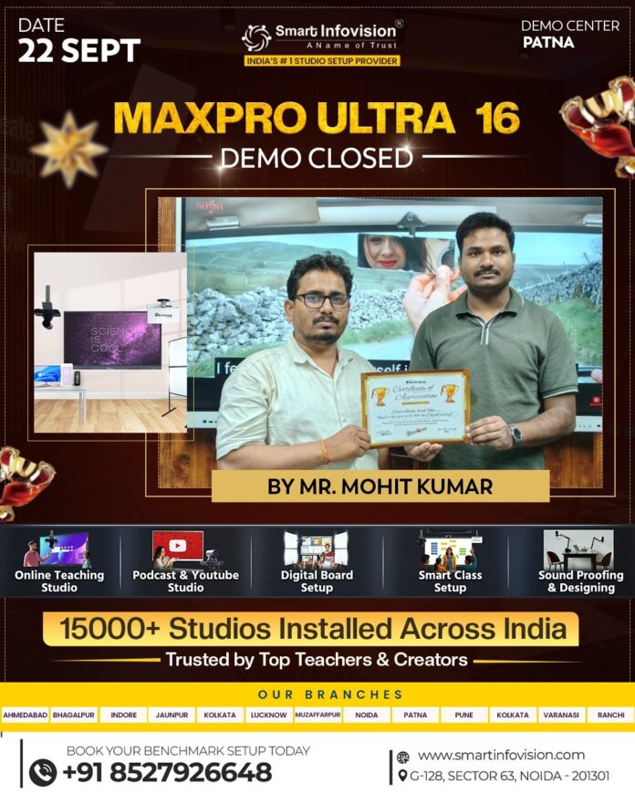 MaxPro Ultra 16 Live Demo MaxPro Ultra 16 Live Demo