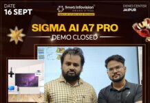 Sigma AI A7 Pro Demo in Jaipur: Smart Teaching, Digital Board & Professional Studio Setup Sigma AI A7 Pro Demo in Jaipur: