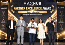 Smart Infovision Receives MAXHUB Partner Excellence Award for Outstanding Contribution MAXHUB Partner Excellence Award