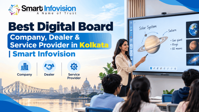 Best Digital Board Company, Dealer & Service Provider in Kolkata | Smart Infovision Best Digital Board Company in Kolkata – Smart Infovision interactive flat panel, smart classroom setup, digital board dealer and service provider.